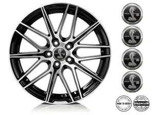 Shelby Radfelge Dekor Stil Premium Harz-Aufkleber